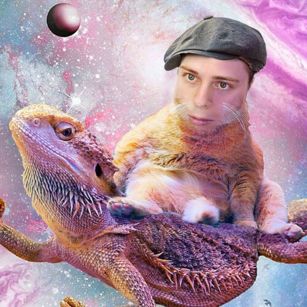 Random Galaxy's James Booker Nerd Geek Nerdy Geeky Hawaiian