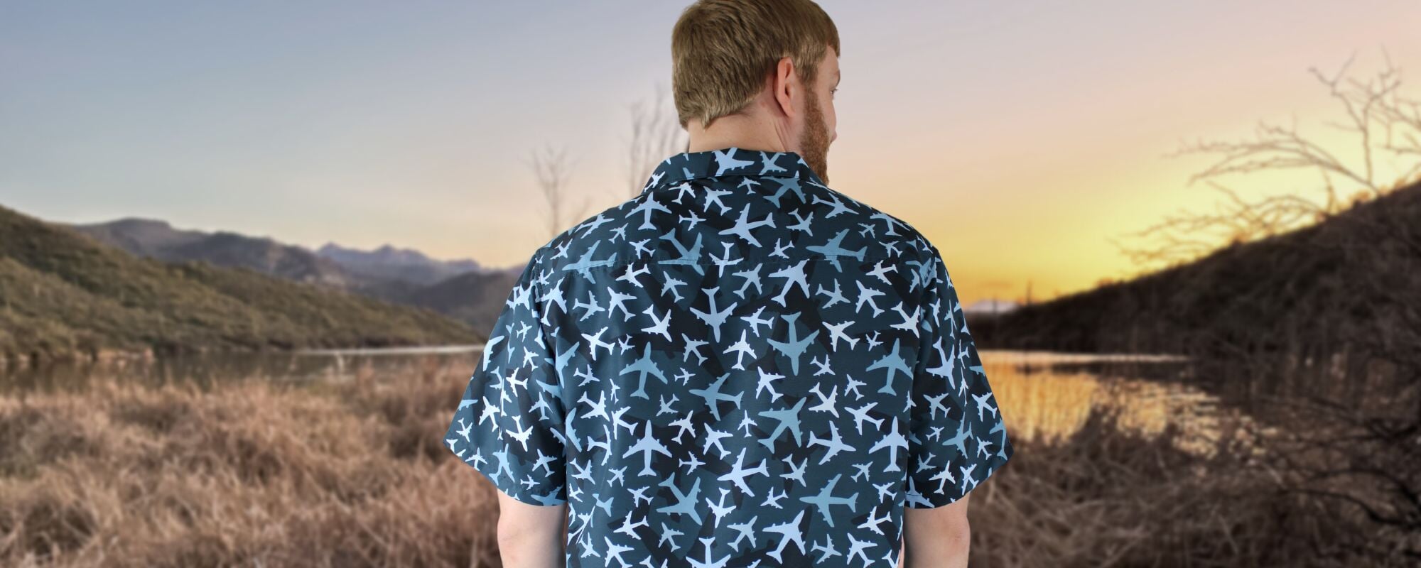 Custom Airplane Hawaiian Button Up Shirts and More