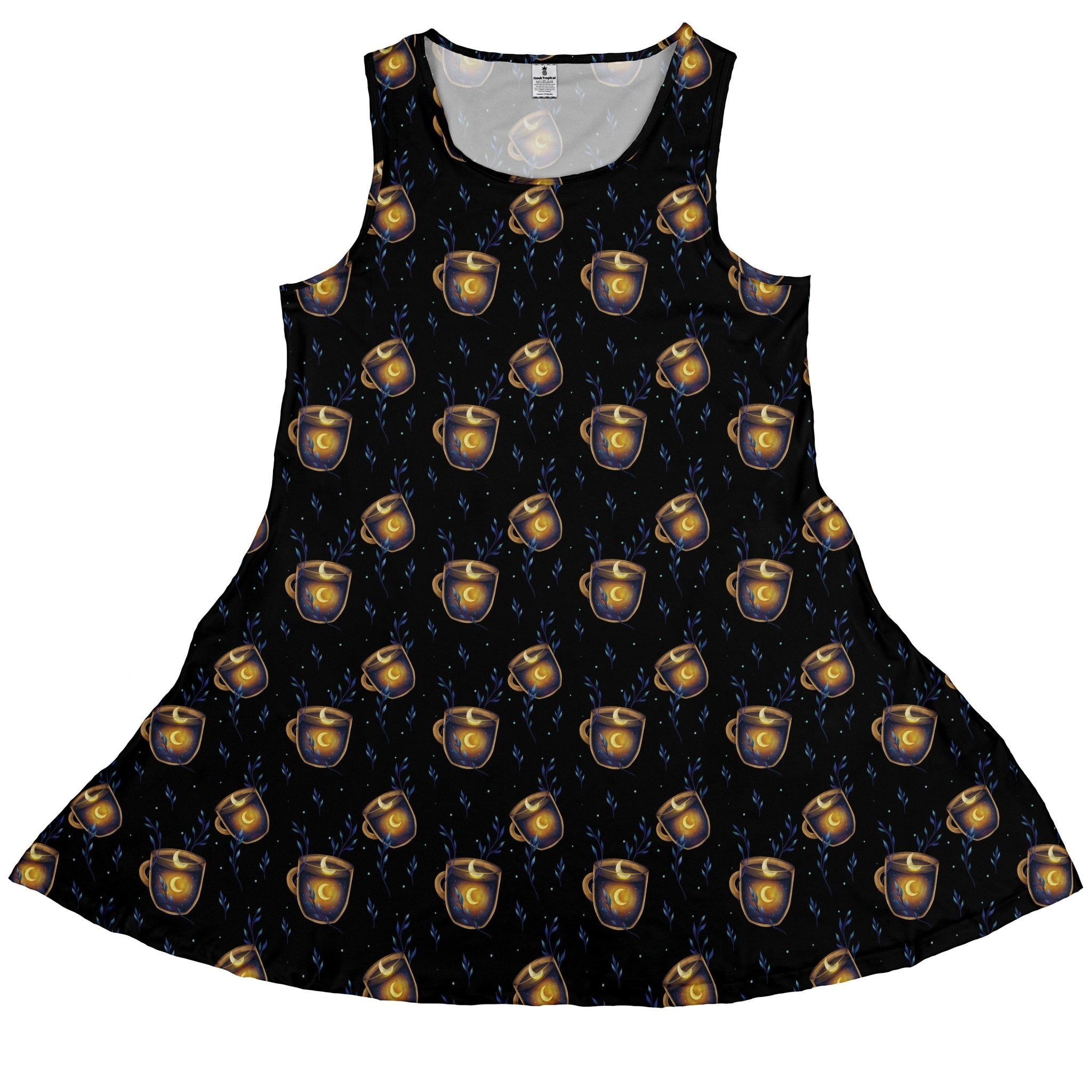 A Cup of Moonshine Dress Geek Nerd 0925 Design by Episodic FLOW DESC WRITING