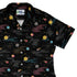 A Starry Galaxy Outer Space Curvy Button Up Shirt Geek Nerd outer space & astronaut print Print#0001 women