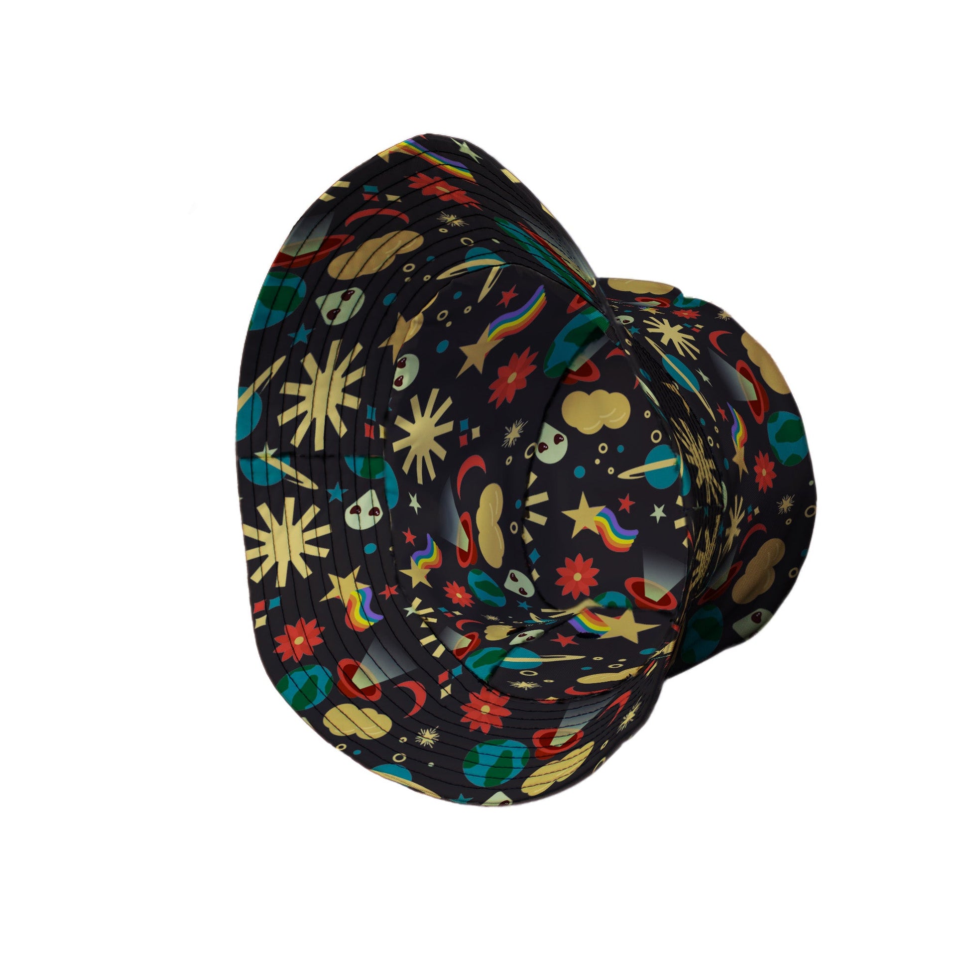 Alien Daydreams Bucket Hat Geek Nerd 0925 Design by Heather Davenport FLOW DESC WRITING