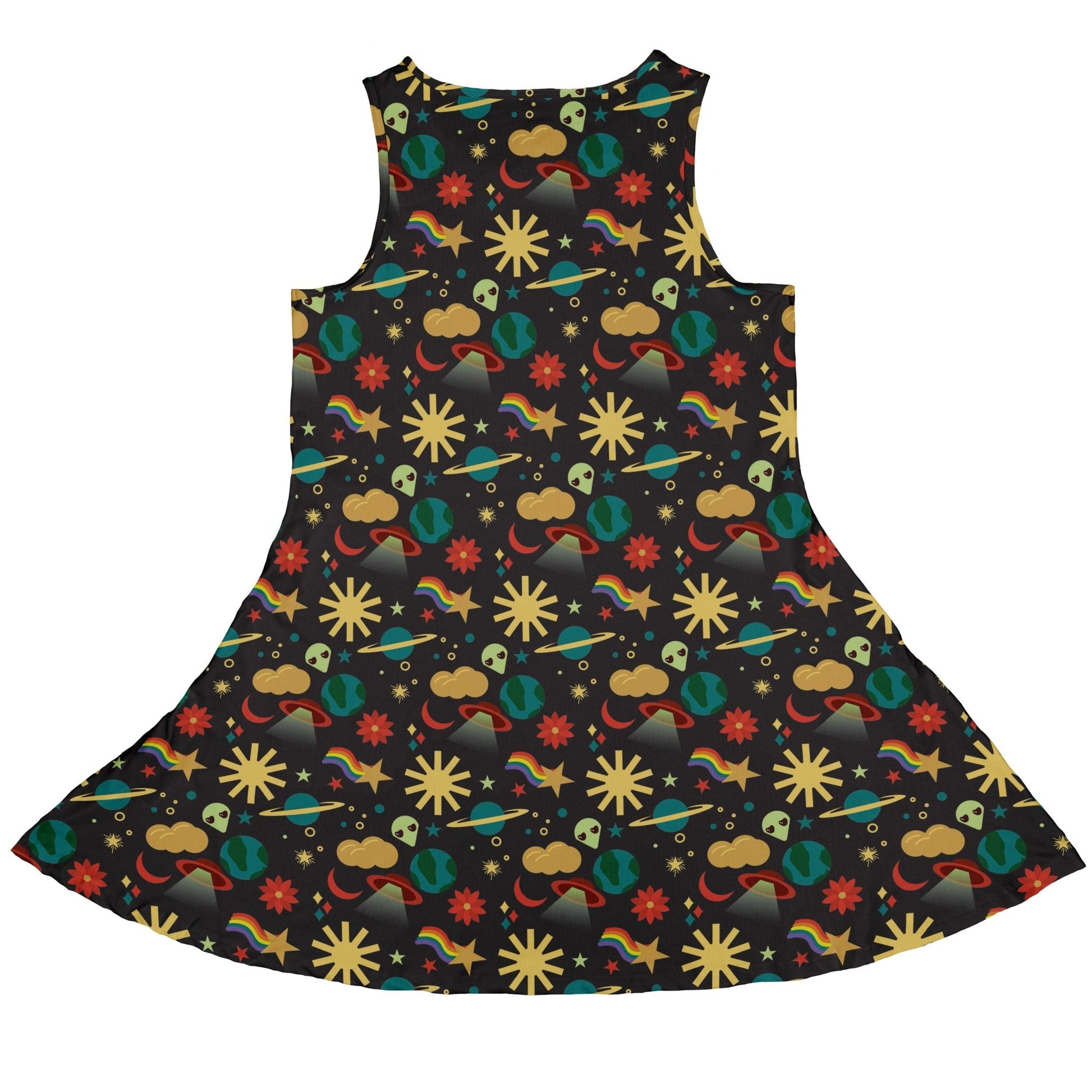 Alien Daydreams Dress Geek Nerd 0925 Design by Heather Davenport Fantasy Prints