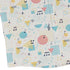 Alphabet Music Memphis Style White Long Sleeve Button Up Shirt Geek Nerd adult sizing FLOW DESC WRITING lifestyle photo