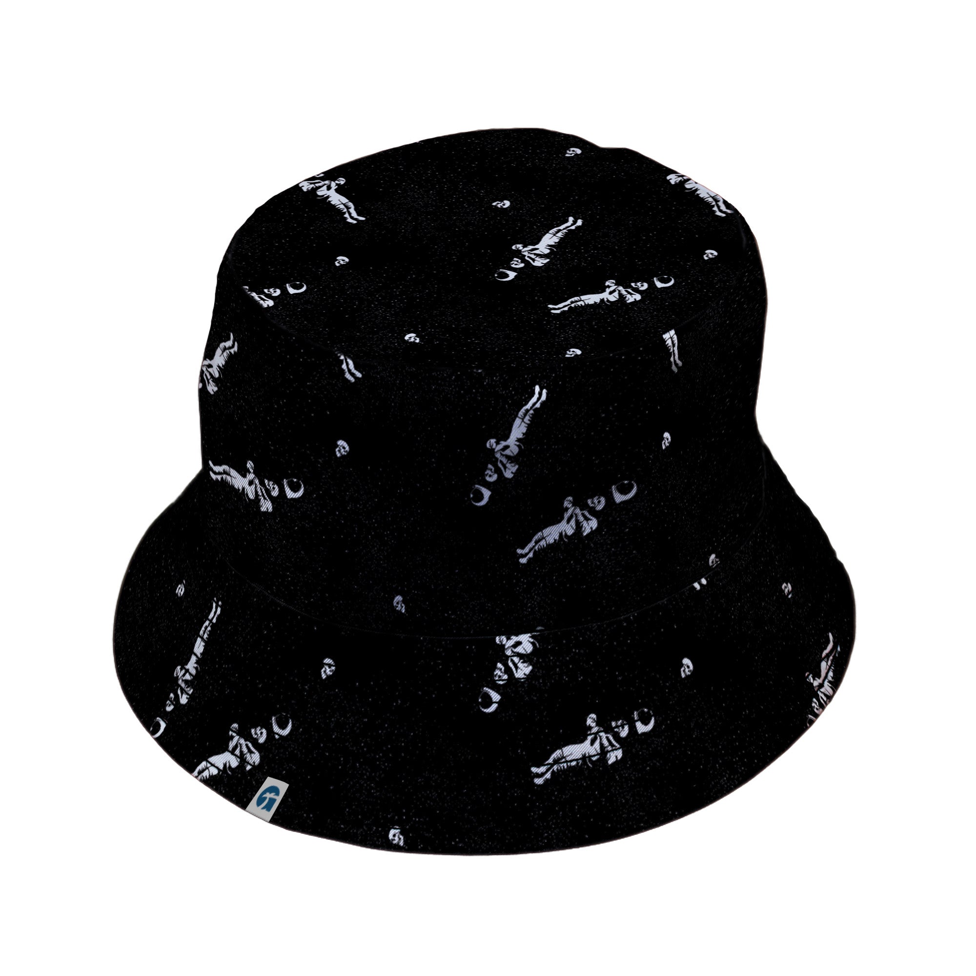 Astronaut Skeleton Bucket Hat Geek Nerd 0925 Design by Tobe Fonseca FLOW DESC WRITING