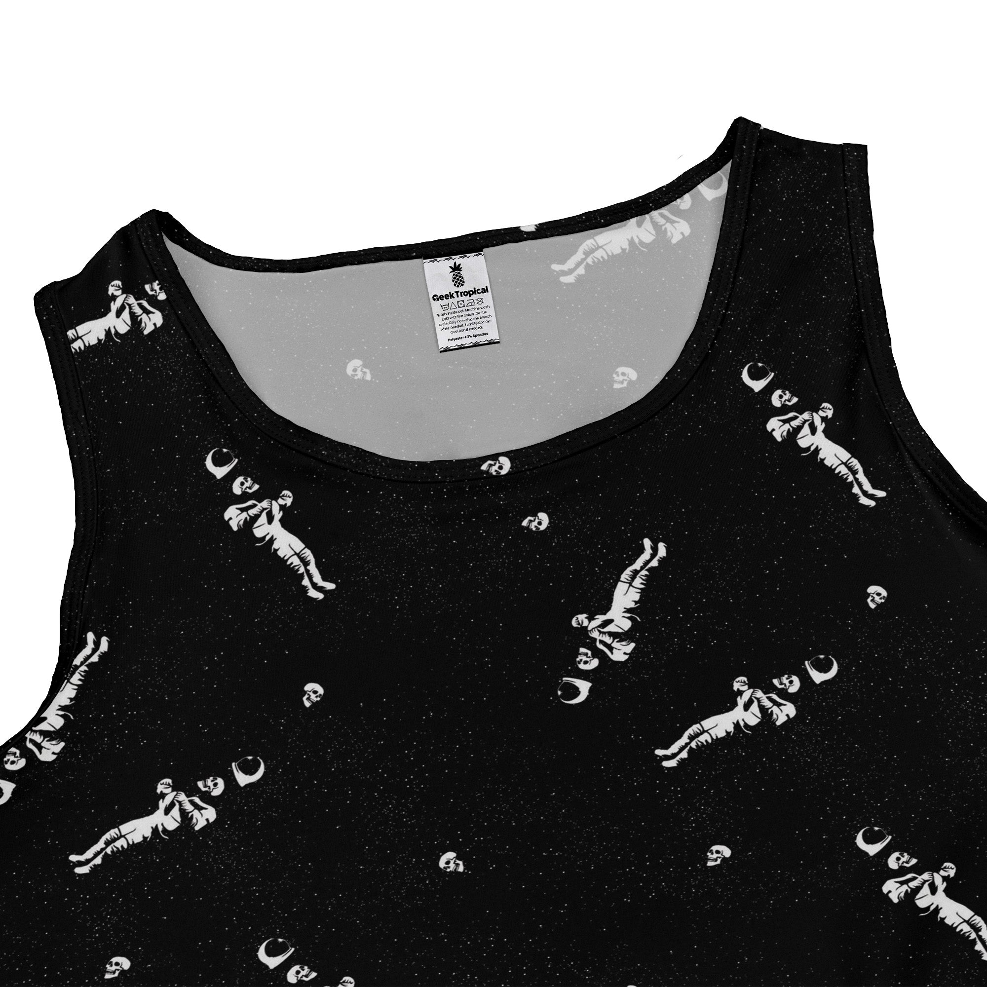 Astronaut Skeleton Dress Geek Nerd 0925 Design by Tobe Fonseca FLOW DESC WRITING