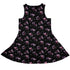 Axolotl Ninjas Dress Geek Nerd 0925 Animal Patterns Anime
