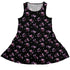 Axolotl Ninjas Dress Geek Nerd 0925 Animal Patterns Anime