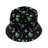 Chickenossauro Rex Bucket Hat Geek Nerd Design by Tobe Fonseca dinosaur print lx - B
