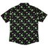 Chickenossauro Rex Button Up Shirt Geek Nerd adult sizing Design by Tobe Fonseca dinosaur print