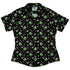 Chickenossauro Rex Curvy Button Up Shirt Geek Nerd Design by Tobe Fonseca dinosaur print q225