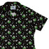 Chickenossauro Rex Curvy Button Up Shirt Geek Nerd Design by Tobe Fonseca dinosaur print q225