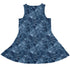 Blue Grey Hawaiian Space Dress Geek Nerd lx - C outer space & astronaut print Tropical Hawaiian Patterns