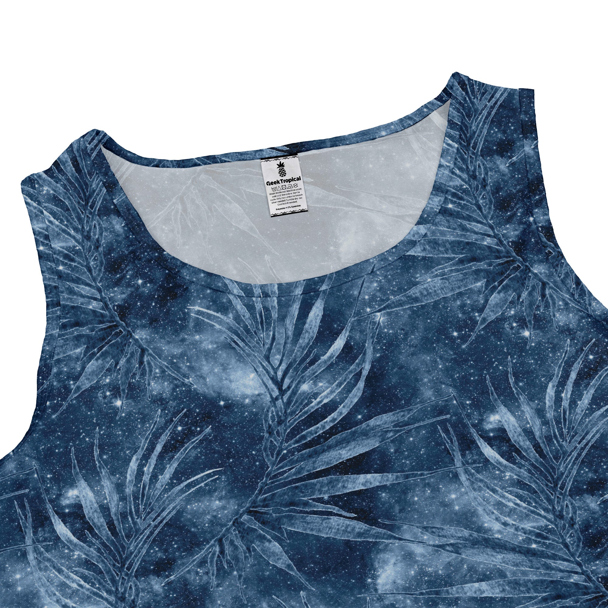 Blue Grey Hawaiian Space Dress Geek Nerd lx - C outer space & astronaut print Tropical Hawaiian Patterns