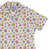 Board Game Objects Meeples White Curvy Button Up Shirt Geek Nerd board game print women