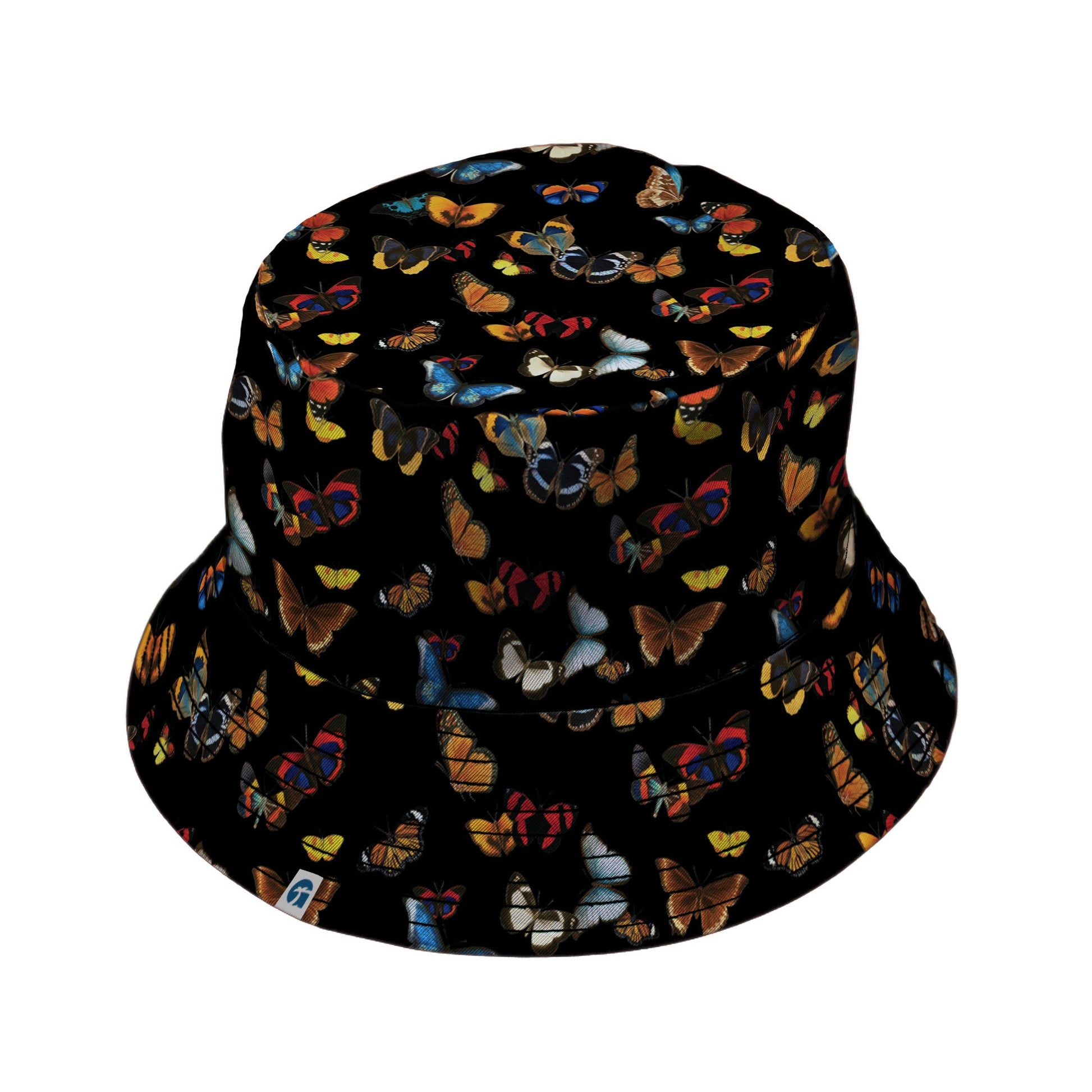 Butterfly Spring Bucket Hat Geek Nerd 0925 Animal Patterns Design by Tobe Fonseca