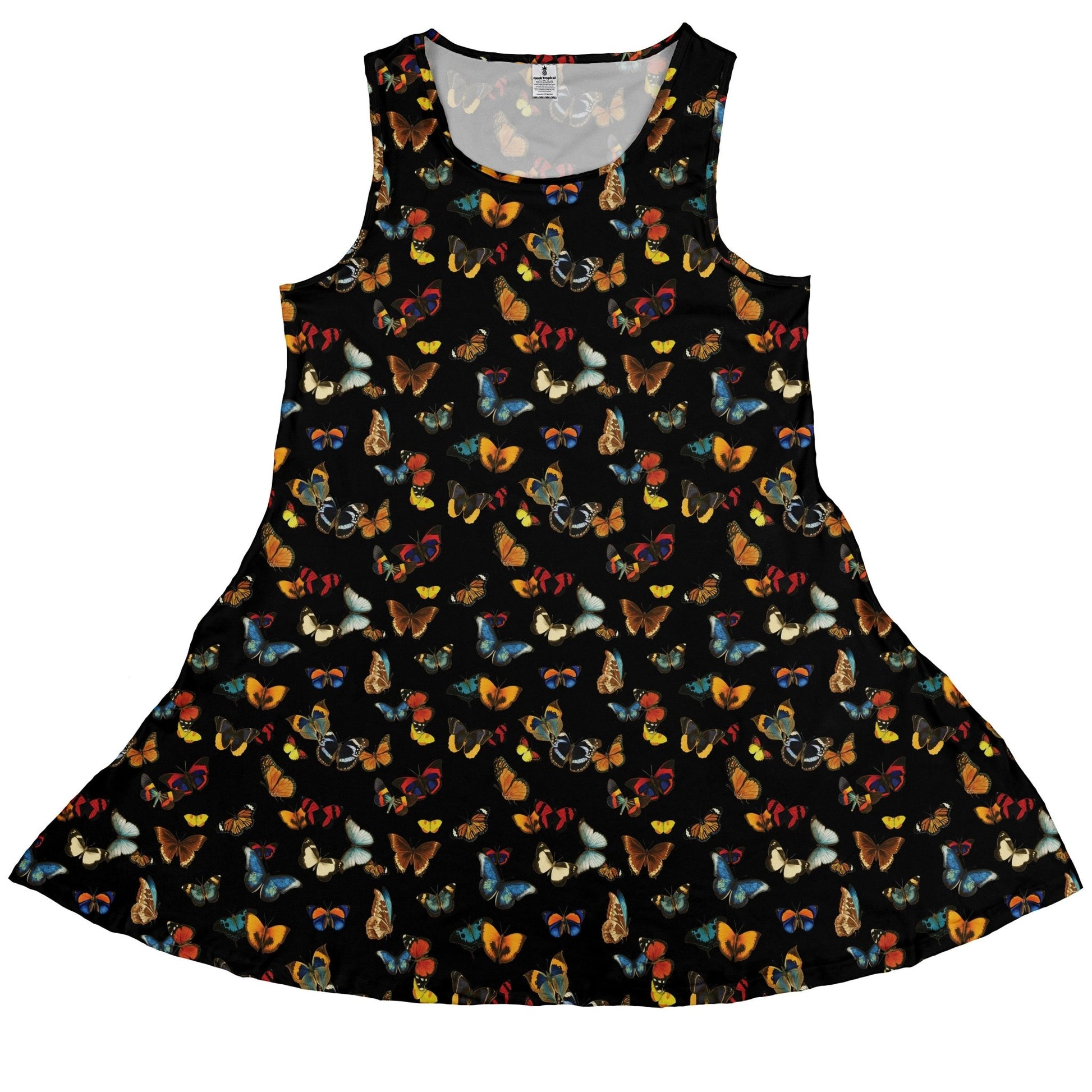 Butterfly Spring Dress Geek Nerd 0925 Animal Patterns Design by Tobe Fonseca