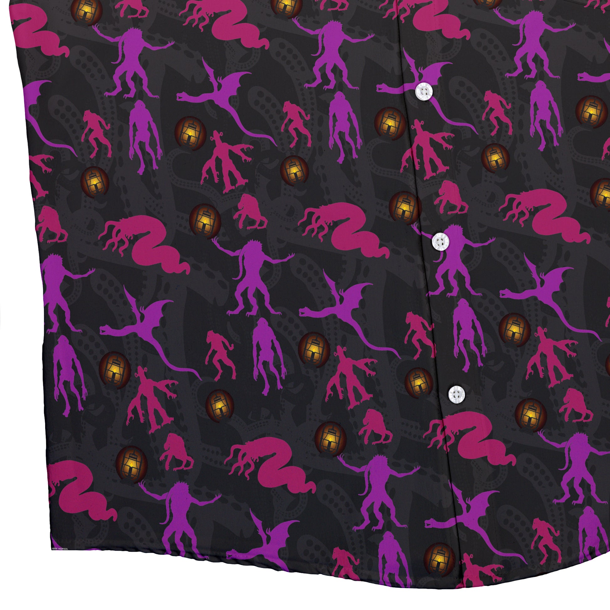 Call of Cthulhu Button Up Shirt