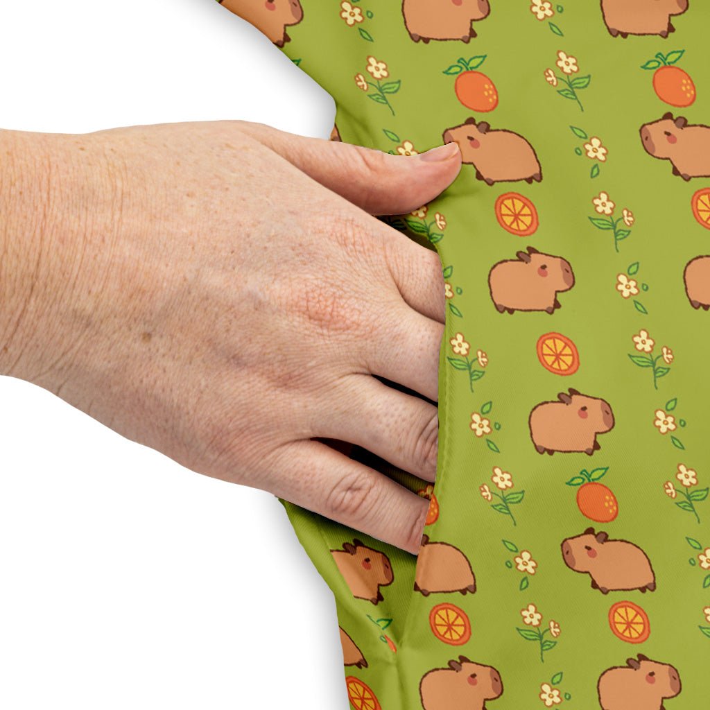 Capybaras Dress Geek Nerd animal patterns Design by Ardi Tong lx - C