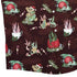Christmas Time with Dragons Button Up Shirt Geek Nerd adult sizing Christmas Print Design by Amy Brown