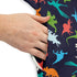 Colorful Dinosaur Silhouettes Navy Dress Geek Nerd dinosaur print lx - C Simple Patterns