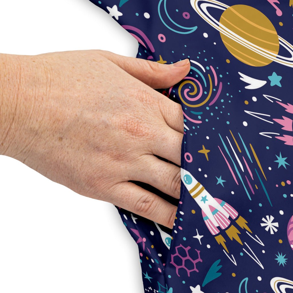 Cosmic Cute Outer Space Dress Geek Nerd lx - C Maximalist Patterns outer space & astronaut print