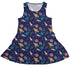 Cosmic Cute Outer Space Dress Geek Nerd lx - C Maximalist Patterns outer space & astronaut print