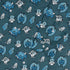 Dice Critters Blue Monochrome Long Sleeve Button Up Shirt Geek Nerd adult sizing Animal Patterns Designed by Rose Khan