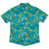 Dino Beach Party Button Up Shirt - adult sizing - Designs by Nathan - dinosaur print
