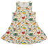 Dinosaur Beach Party Dress Geek Nerd Design by Zirkus Design dinosaur print lx - C