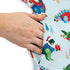 Dinosaur Wonderful Winter Dress Geek Nerd christmas print Design by Zirkus Design dinosaur print