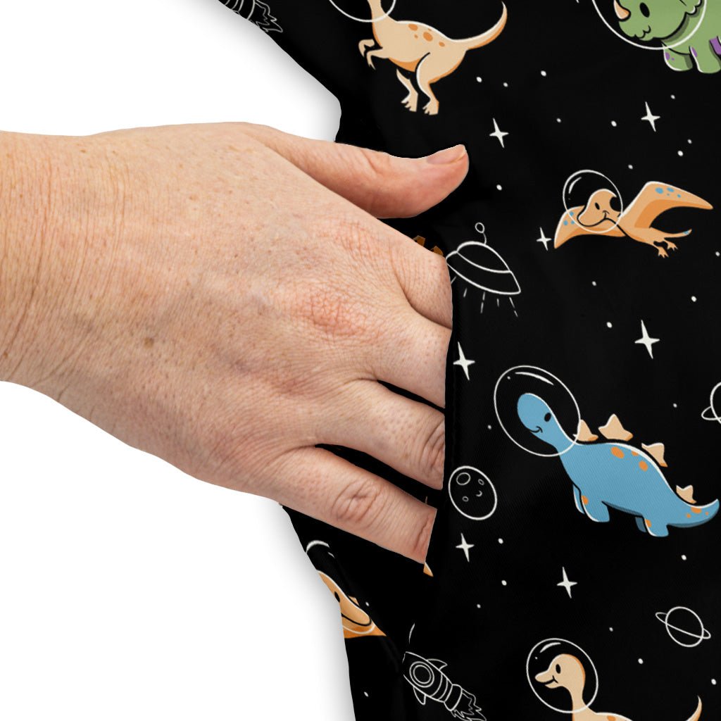 Dinostellar Space Dinosaurs Dress Geek Nerd 0925 Animal Patterns Design by Tobe Fonseca