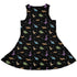 Dinostellar Space Dinosaurs Dress Geek Nerd 0925 Animal Patterns Design by Tobe Fonseca
