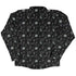Dnd Dungeon Monsters Midnight Long Sleeve Button Up Shirt Geek Nerd adult sizing Designs by Nathan dnd & rpg print