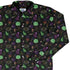 Dnd Dungeon Monsters Long Sleeve Button Up Shirt Geek Nerd adult sizing Designs by Nathan dnd & rpg print