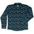 Dnd Mystic Blue Dragons Long Sleeve Button Up Shirt Geek Nerd adult sizing Designs by Nathan dnd & rpg print