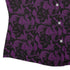 Dnd Purple Dragons Black Curvy Button Up Shirt Geek Nerd Design by Heather Davenport dnd & rpg print fantasy prints