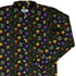 Dnd RPG Christmas Black Long Sleeve Button Up Shirt Geek Nerd adult sizing Christmas Print dnd & rpg print