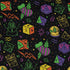 Dnd RPG Christmas Black Long Sleeve Button Up Shirt Geek Nerd adult sizing Christmas Print dnd & rpg print