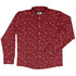 Dnd Red Dice Sets Long Sleeve Button Up Shirt Geek Nerd adult sizing Design by Heather Davenport dnd & rpg print