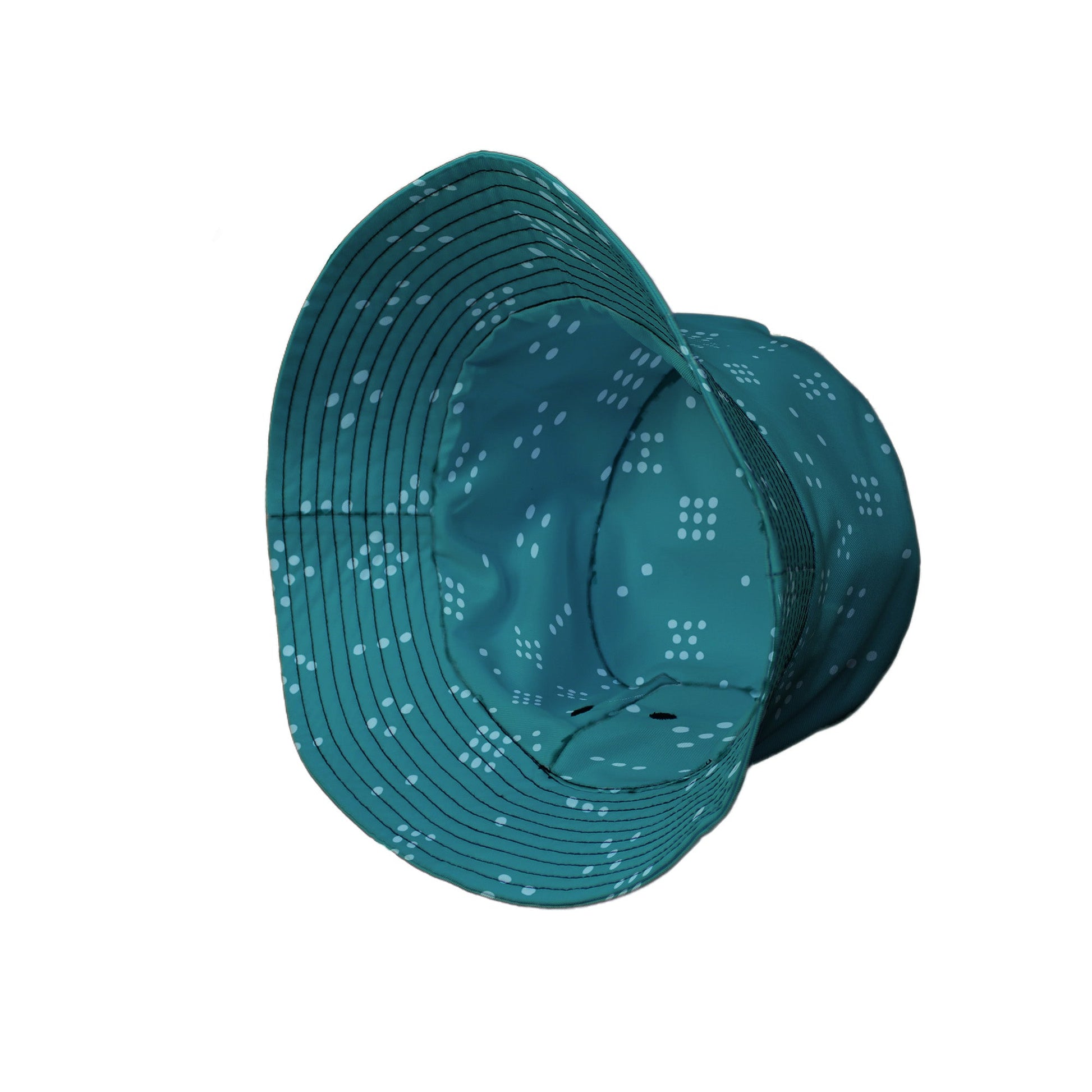Dominos Minimalist Bucket Hat Geek Nerd board game print Design by Zirkus Design lx - B
