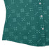 Dominos Minimalist Curvy Button Up Shirt Geek Nerd board game print Design by Zirkus Design q225