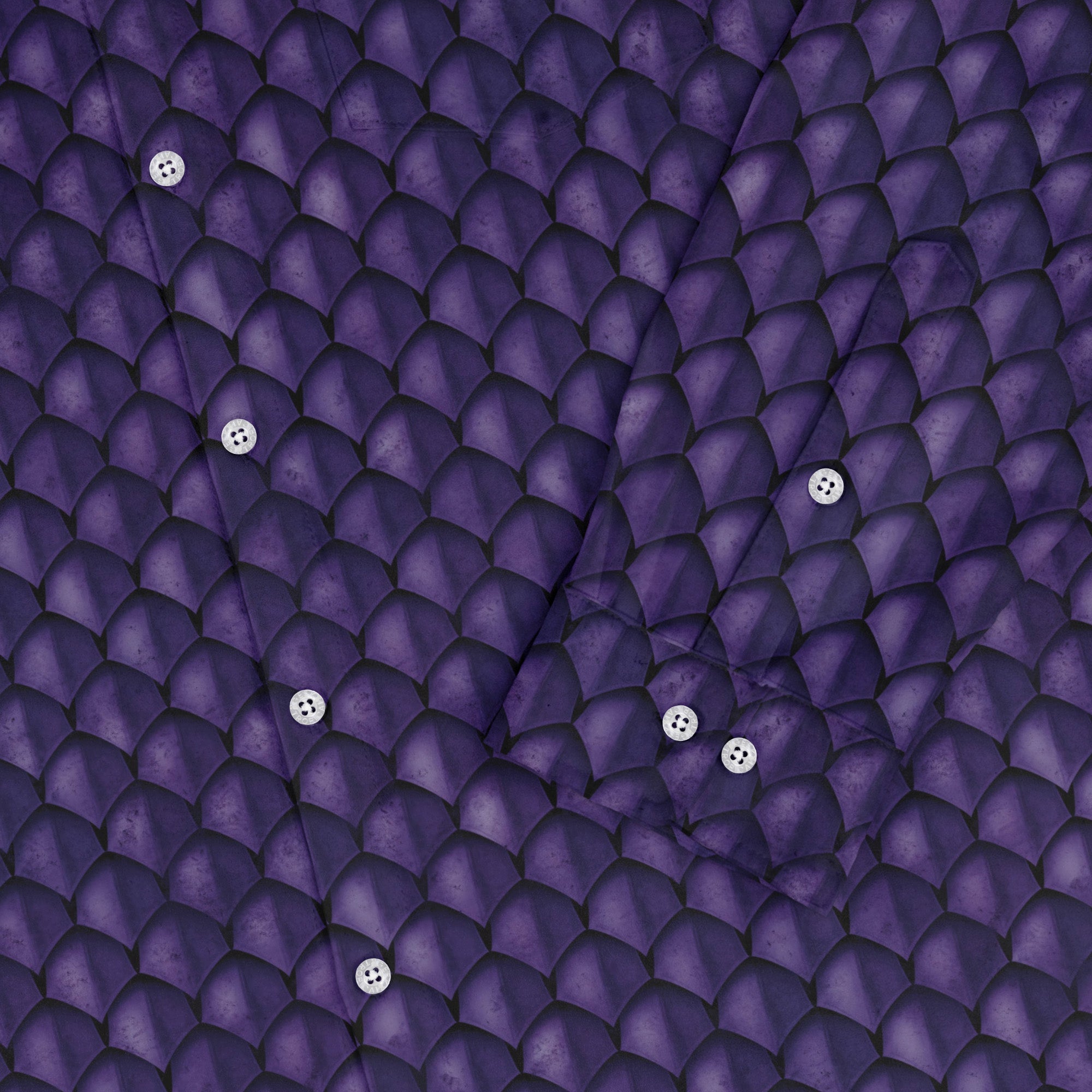 Dragon Scales Purple Dnd Long Sleeve Button Up Shirt Geek Nerd 0925 adult sizing All Adult Button Up Shirts