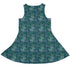 Dragon Weaving Inferno Teal Dress Geek Nerd Designs by Nathan fantasy prints lx - C