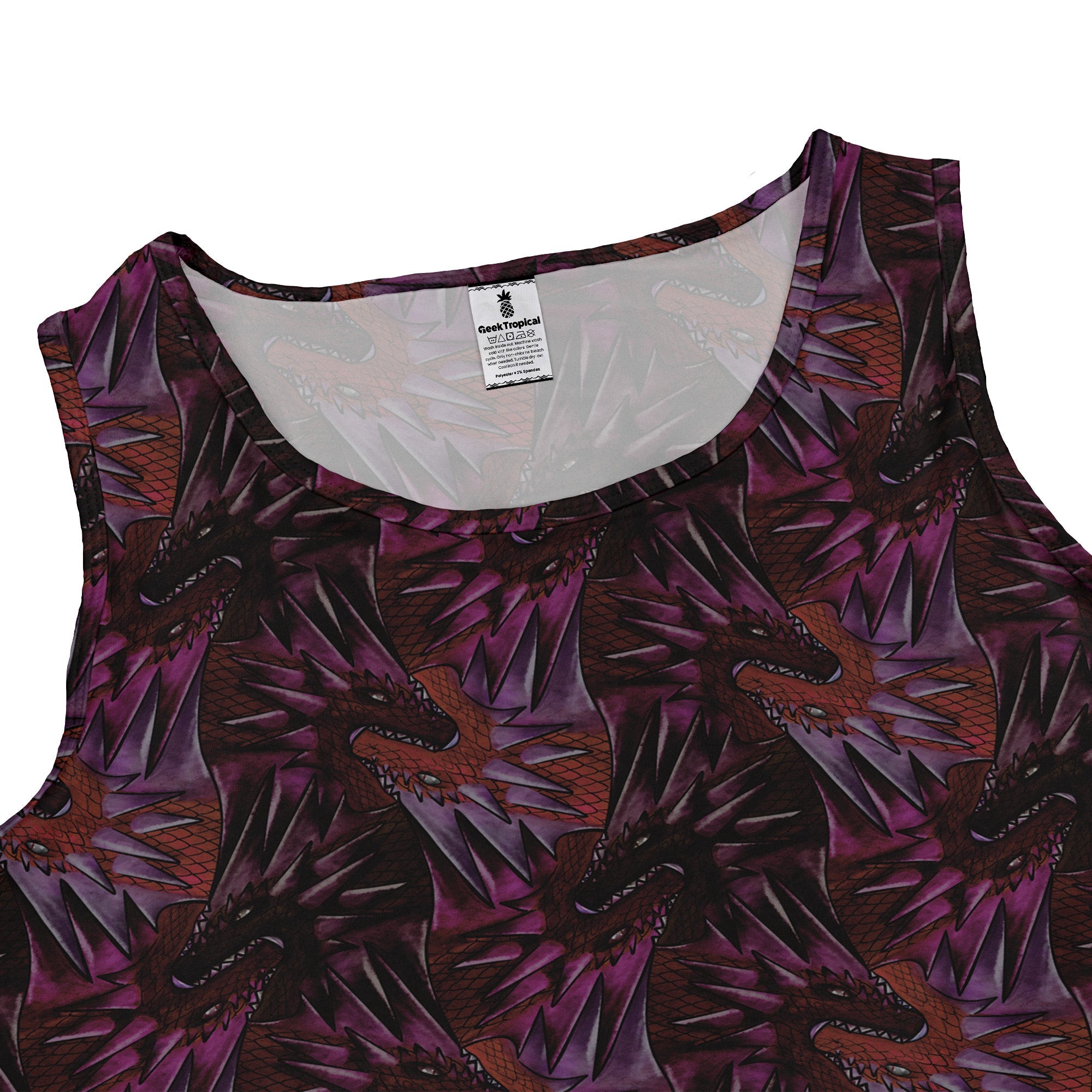 Dragon Weaving Inferno Fire Dress Geek Nerd Designs by Nathan fantasy prints lx - C
