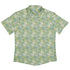Dragon Weaving Inferno Lime Button Up Shirt Geek Nerd adult sizing Designs by Nathan fantasy prints
