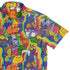Exploding Kittens Rainbow Explosion Button Up Shirt - adult sizing - Animal Patterns - board game print