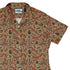Fall Squirrel Curvy Button Up Shirt Geek Nerd animal patterns botany print Design by Julie Kitzes