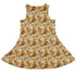 Feline of the Nile Dress Geek Nerd 0925 Animal Patterns Design by Julie Kitzes