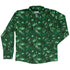 Gelatinous Cube Dnd Monster Long Sleeve Button Up Shirt Geek Nerd adult sizing Designs by Nathan dnd & rpg print