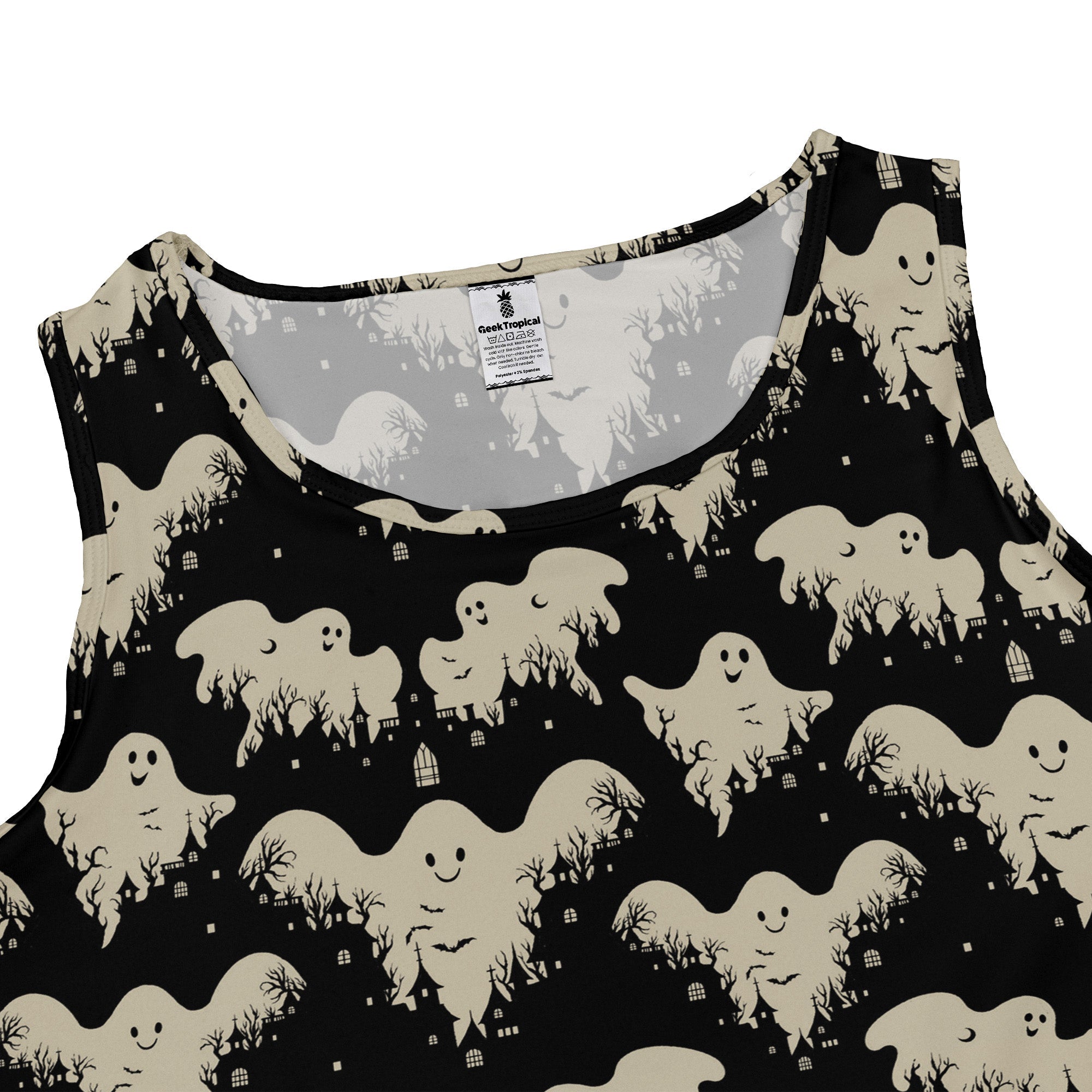 Ghost Castle Dress Geek Nerd halloween lx - C q4
